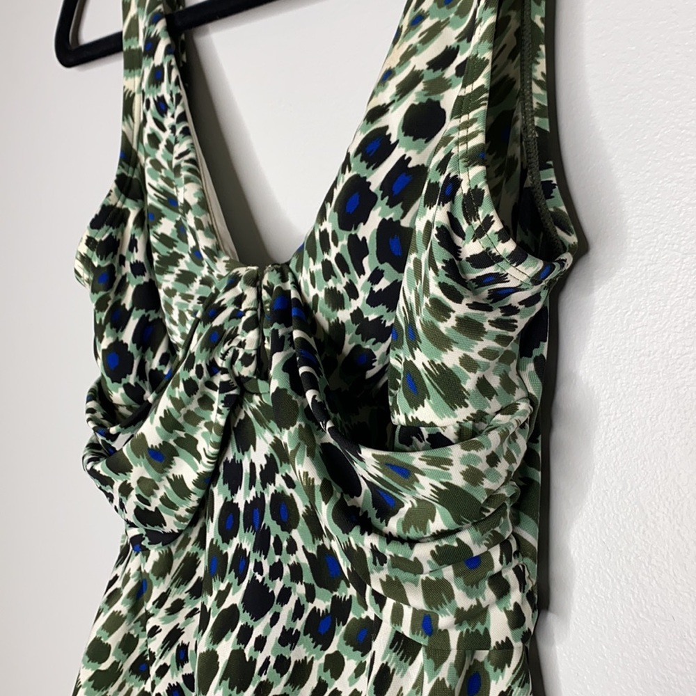 Jantzen Swimsuit Top Safari Women’s Size Small-ish - Picture 3 of 9